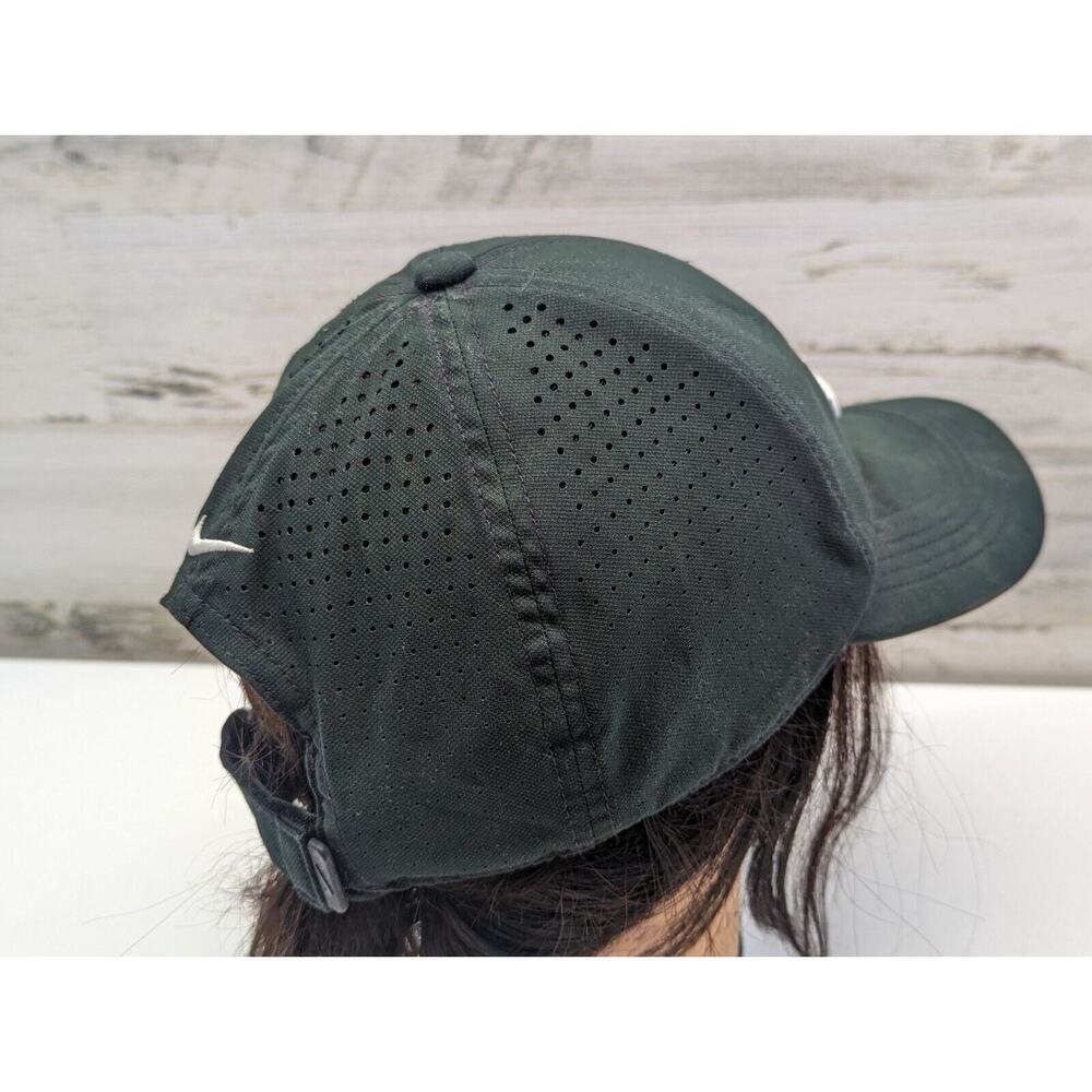 Nike Golf Black Legacy 91 Dri Fit Hot‎ Weather Polyester Baseball Cap Adult OSFA - Picture 4 of 9